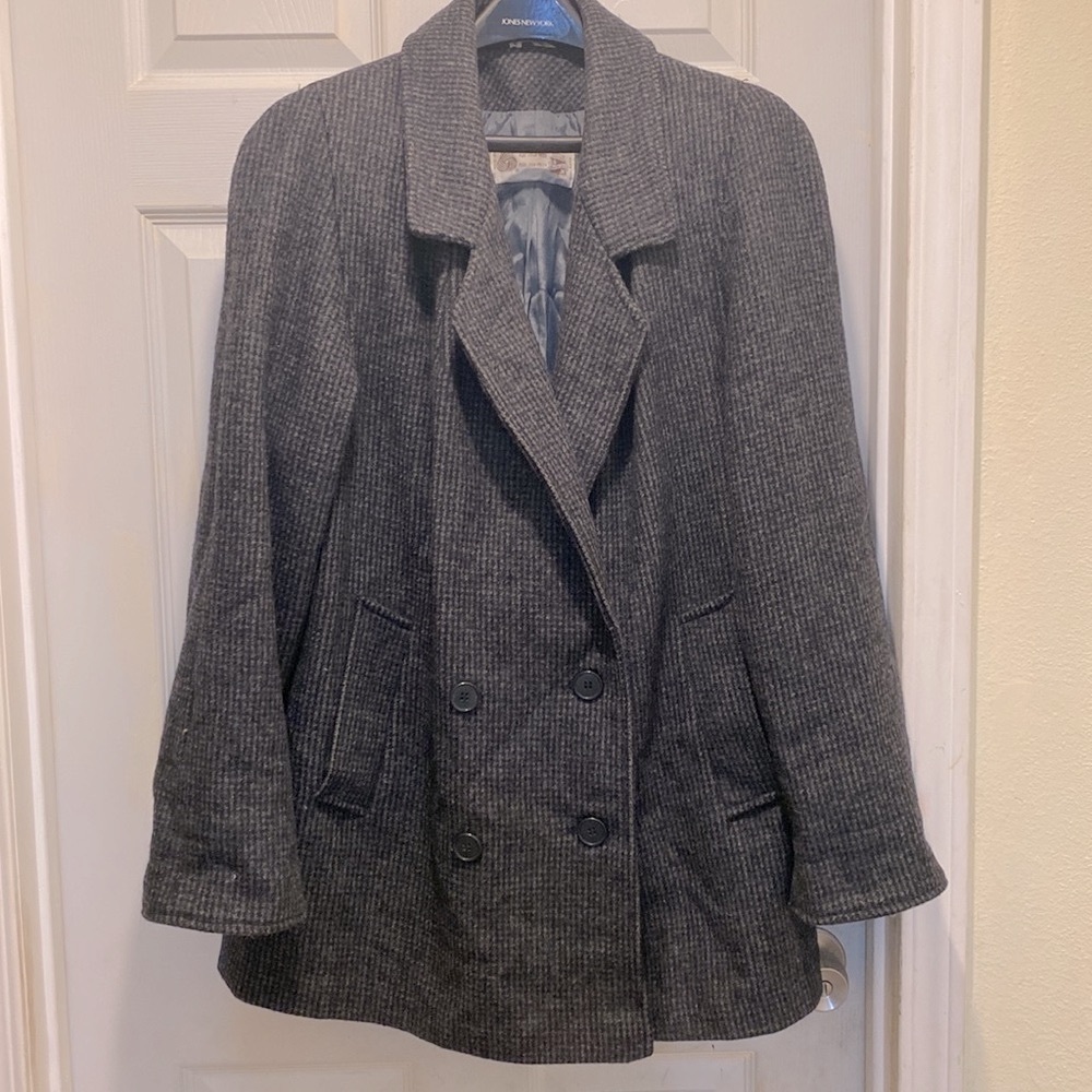 SAXTON HALL • 100% VIRGIN WOOL • SZ. 16.5